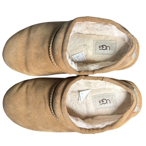 UGG‎ Women's Tasman Slippers In Chestnut Suede Size 7-8 - Picture 8 of 12